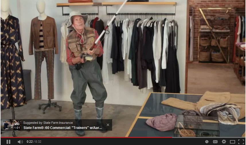 Peter Looney – Fisherman in State Farm Commercial