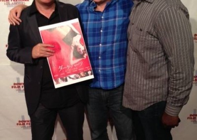 At an event for the movie "Dark Hearts" - Produced by a previous client.